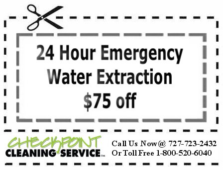 75.00 Off Coupon For Emergency Water Removal Service