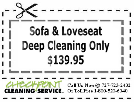 Sofa and Love Seat deep cleaning coupon 139.95
